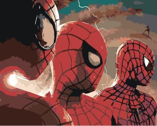 Картина по номерам «Человек-паук: Нет пути домой - К бою готовы»