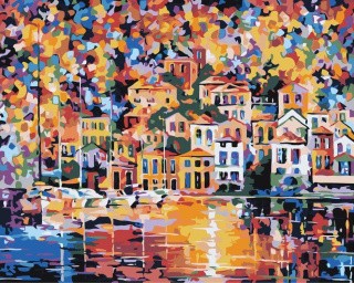 Картина по номерам «Краски города»