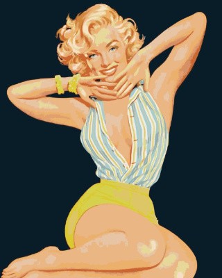 Картина по номерам «Мерлин» Картина по номерам «Мерлин»