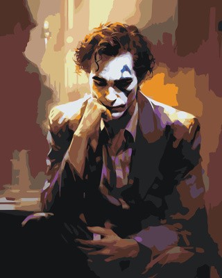Картина по номерам «Джокер Joker: Хоакин Феникс»