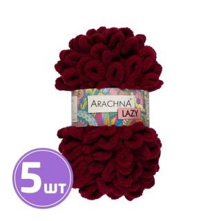 Пряжа Arachna LAZY (14), вишневый, 5 шт. по 100 г Пряжа Arachna LAZY (14), вишневый, 5 шт. по 100 г