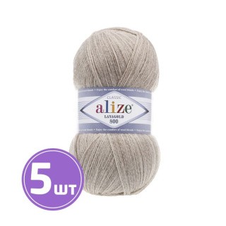 Пряжа ALIZE LanaGold 800 (152), светло-бежевый, 5 шт. по 100 г Пряжа ALIZE LanaGold 800 (152), светло-бежевый, 5 шт. по 100 г