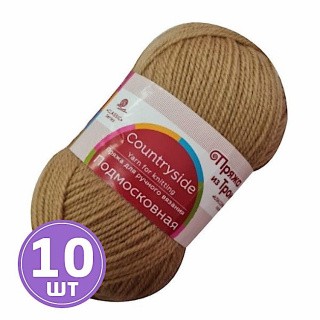 Пряжа из Троицка Подмосковная (124), песочный, 10 шт. по 100 г Пряжа из Троицка Подмосковная (124), песочный, 10 шт. по 100 г