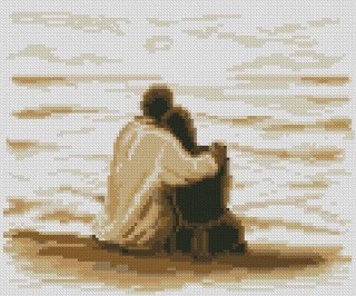Алмазная вышивка «На берегу моря» Алмазная вышивка «На берегу моря»