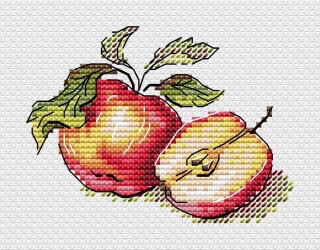 Набор для вышивания «Сочные яблочки»