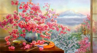 Рисунок на ткани «Розовый букет» Рисунок на ткани «Розовый букет»