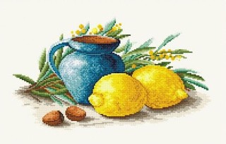 Набор для вышивания «Лимоны»