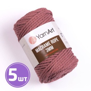 Пряжа YarnArt Macrame rope 3 мм (792), клевер, 5 шт. по 250 г Пряжа YarnArt Macrame rope 3 мм (792), клевер, 5 шт. по 250 г