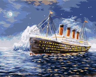Картина по номерам «Корабль-легенда»