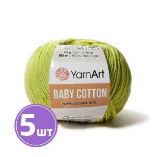 Пряжа YarnArt Baby cotton (436), тропик, 5 шт. по 50 г Пряжа YarnArt Baby cotton (436), тропик, 5 шт. по 50 г