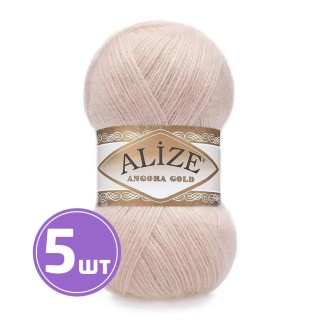 Пряжа ALIZE Angora Gold (404), светлый какао, 5 шт. по 100 г