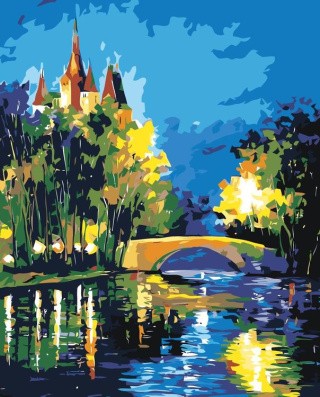 Картина по номерам «Ночь»