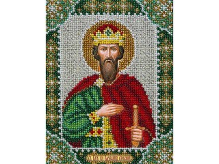 Набор вышивки бисером «Святой Вячеслав»