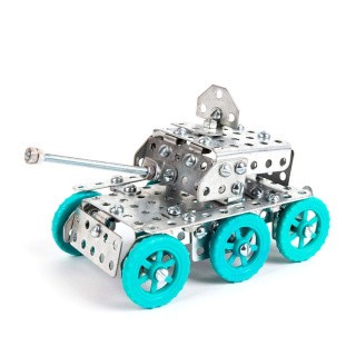 Конструктор металлический 24 модели, 294 элемента, Поделкин Конструктор металлический 24 модели, 294 элемента, Поделкин