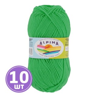 Пряжа Alpina TOMMY (036), ярко-зеленый, 10 шт. по 50 г Пряжа Alpina TOMMY (036), ярко-зеленый, 10 шт. по 50 г