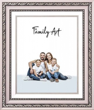 Багетная рама со стеклом, розовая, 40х50 см Багетная рама со стеклом, розовая, 40х50 см