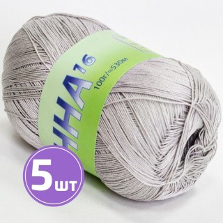 Пряжа SEAM АННА 16 (373), перл, 5 шт. по 100 г Пряжа SEAM АННА 16 (373), перл, 5 шт. по 100 г