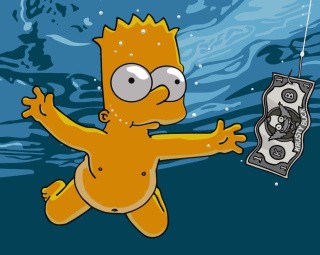 Картина по номерам «Simpsons Симпсоны: Барт Нирвана» Картина по номерам «Simpsons Симпсоны: Барт Нирвана»