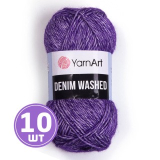 Пряжа YarnArt Denim Washed2 (Деним вошд 2) (907), меланж сирень, 10 шт. по 50 г Пряжа YarnArt Denim Washed2 (Деним вошд 2) (907), меланж сирень, 10 шт. по 50 г