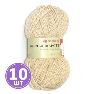 Пряжа Пехорка Овечья шерсть (166), суровый, 10 шт. по 100 г Пряжа Пехорка Овечья шерсть (166), суровый, 10 шт. по 100 г