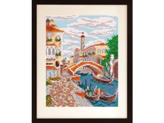Рисунок на ткани «Венеция»