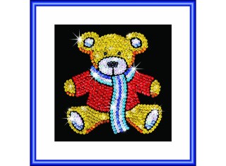 Мозаика из пайеток «Медвежонок»
