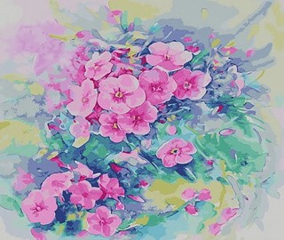 Картина по номерам «Летние флоксы» Картина по номерам «Летние флоксы»