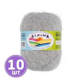 Пряжа Alpina WHITE RABBIT (237), светло-серый меланж, 10 шт. по 50 г Пряжа Alpina WHITE RABBIT (237), светло-серый меланж, 10 шт. по 50 г