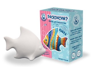 Фигурка для раскрашивания «Рыба» Фигурка для раскрашивания «Рыба»