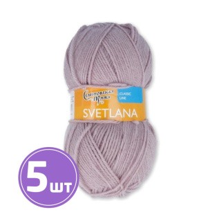Пряжа Семеновская Svetlana (1042), светлый ковыль 5 шт. по 100 г Пряжа Семеновская Svetlana (1042), светлый ковыль 5 шт. по 100 г