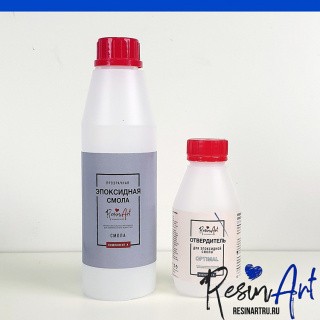 ResinArt OPTIMAL №3 (средняя вязкость) 750 гр - Эпоксидная смола для рисования