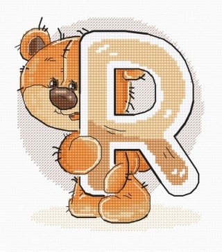 Набор для вышивания «Буква R» Набор для вышивания «Буква R»