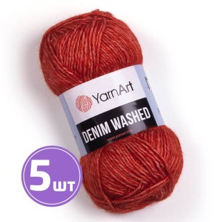 Пряжа YarnArt Denim Washed1 (915), меланж терракот, 5 шт. по 50 г Пряжа YarnArt Denim Washed1 (915), меланж терракот, 5 шт. по 50 г