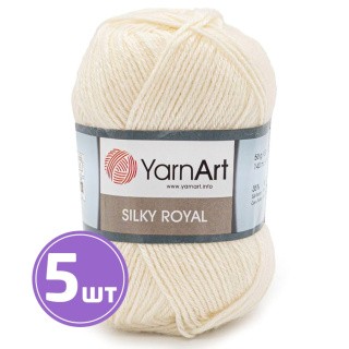Пряжа YarnArt Silky Royal (430), суровый, 5 шт. по 50 г Пряжа YarnArt Silky Royal (430), суровый, 5 шт. по 50 г