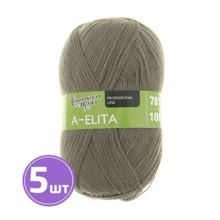 Пряжа Семеновская A-elita (67), полынь 5 шт. по 100 г Пряжа Семеновская A-elita (67), полынь 5 шт. по 100 г