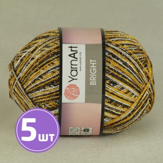 Пряжа YarnArt Bright (227), мультиколор-серебро, 5 шт. по 90 г Пряжа YarnArt Bright (227), мультиколор-серебро, 5 шт. по 90 г