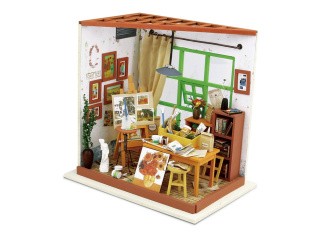 Набор для создания миниатюры (румбокс) «Мастерская художника» Набор для создания миниатюры (румбокс) «Мастерская художника»