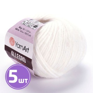 Пряжа YarnArt Allegro (700), ультрабелый, 5 шт. по 50 г