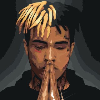 Картина по номерам «XXXTENTACION 7»