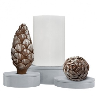 Силиконовый молд - Шишка, h 6,1см, 1 шт. Силиконовый молд - Шишка, h 6,1см, 1 шт.