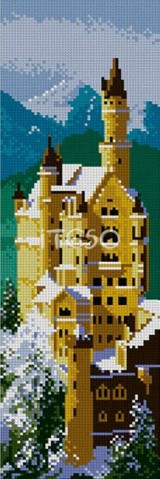 Алмазная вышивка «Немецкий замок» Алмазная вышивка «Немецкий замок»