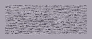 Нитки мулине (шерсть/акрил), 10 шт. по 20 м, цвет: №904 серый, Риолис