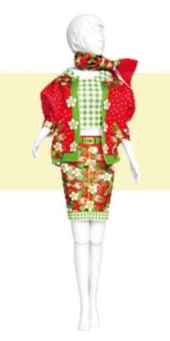 Набор для шитья « Одежда для кукол Debbie Strawberrie №1»