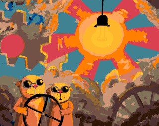 Картина по номерам «Восход нового солнца» Картина по номерам «Восход нового солнца»