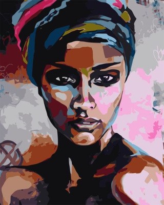 Картина по номерам «Молодая девушка» Картина по номерам «Молодая девушка»