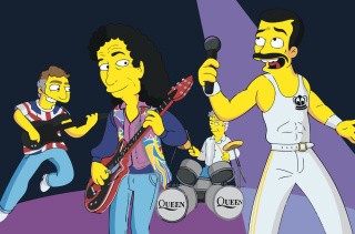 Картина по номерам «Simpsons Симпсоны: Группа Queen» Картина по номерам «Simpsons Симпсоны: Группа Queen»