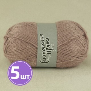 Пряжа Семеновская Rubin (61042), светлый ковыль, 5 шт. по 100 г Пряжа Семеновская Rubin (61042), светлый ковыль, 5 шт. по 100 г