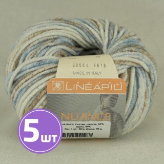Пряжа LineaPIU NUANCE (30904), мультиколор, 5 шт. по 50 г Пряжа LineaPIU NUANCE (30904), мультиколор, 5 шт. по 50 г