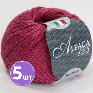 Пряжа SEAM ALPACA 125 (3780), светло-брусничный, 5 шт. по 50 г