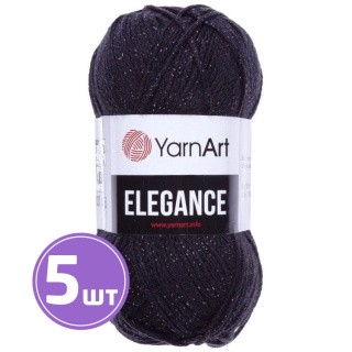 Пряжа YarnArt Elegance (104), черный, 5 шт. по 50 г